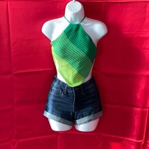 Two pieces:  short and blouse